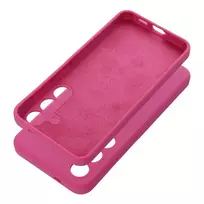 OEM Silicone 2mm phone case for Samsung Galaxy A36 5G (A366) pink