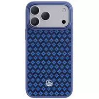 Benks Magnetic Armor Pro Armor Grid Kevlar Case Metal Frame 600D (C.K.FL.AP.BE.B072) for iPhone 18 Pro/17 Pro blue