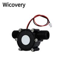 DC 5V 12V 80V Micro Hydro Generator Water Flow Pump Turbine Hydroelectric Power Energy Generators Mini Water Turbinen Generator 5V juoda