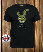 Five Nights at Freddy's Springtrap T-Shirt, FNAF Fazbear Tee L brown