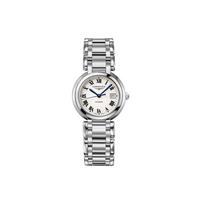 Longines Conquest Classic Mechanical Watch 30Mm White Dial Stainless Steel Case Stainless Steel Bracelet Women watches Silver L8.113.4.71.6 Regular Watch Box,Silver Strap white