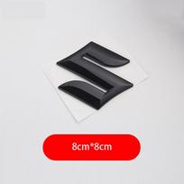 Automobilio priekinis galinis logotipas Automobilio grotelių emblema Lipduko priedai Suzuki Jimny Swift Samurai Vitara SX4 Alto Kaiser Ingnis DZire black