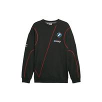 Puma X Bmw Mms Garažas Ilgomis Rankovėmis Džemperis Apvaliu Kaklu ir Logotipo Spauda Unisex Džemperis Juodas 621027-01 S black