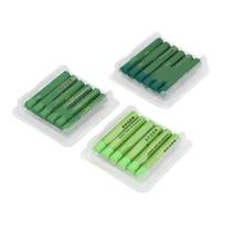 18Pcs Oil Pastels Forest Green Series Vibrant Colour Easy Blending Shading Oil Crayons for Impasto Stenciling Dotting blue