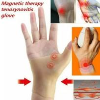 Knee Pad Support 10 Magnetic Therapy Kneepad Pain Relief Anti Arthritis Knee Patella Massage Sleeves Knee Brace Protector Pads beige