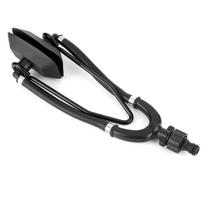 Outboard Boat Motor Water Flusher Dual Feed Large Rectangular Ear Muffs Fast Connection black