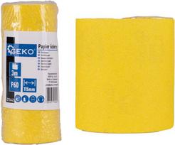 Geko Papier ścierny – rolka 115mm x 3m P60 (100)