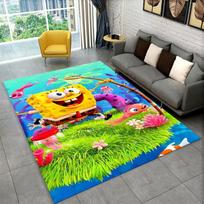 Cartoon S-SpongeBob Patrick Star Carpet Rug for Playroom Bedroom Living Room Sofa Home Decor,kid Area Rug Non-slip Floor Mat 40x60cm yellow