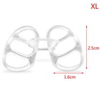 Soft Silicone Dilator Anti Snoring Device Ventilation Easy To Breathe Sleep Snore Nose Vents Nasal Dilators Better Sleep white