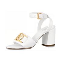 LOUIS VUITTON Lock It One Strap Sandals Women's White 1A8FWA 37 white