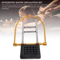 Head Spa Equipment Frame with Pillow Kit Water Circulation Hair Head Spa Equipment for Hair Salon Massage Shower Round Tube