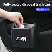 Automobilio šiukšliadėžės laikymo dėžutė Transporto priemonės daugiafunkcinis dulkių dėklas BMW M E36 E39 E46 E53 E60 E61 E87 E90 E97 F10 F20 F22 F30 F31 M3 M4 M5 X1 gray