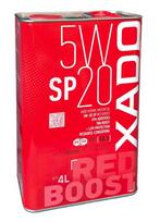 5W-20 SP RED BOOST XADO OIL, variklio alyva, 4 l
