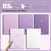Gradient 16K Large Soft Cover Notebook for Students white