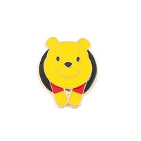 New, Pooh brooch, cute Pooh, Mickey Mouse and Donald Duck, metal pin. blue