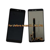 LCD Screen and Digitizer Full Assembly For Ulefone Armor X11 X11 Pro gray