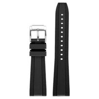 20mm 22mm FKM Fluororubber universal watch strap Stainless steel watch buckle New wristband 20mm