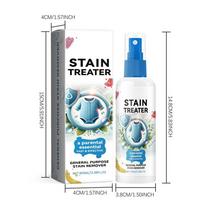 Effective Stain Remover Fabric Stain Remover Spray Stain Yellow Removal Dust Bleached Decontamination Treater Spray 100ml 100ml gray
