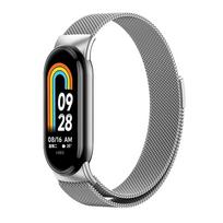 Milanese Loop Strap For xiaomi Mi Band 10 9 8 smart band accessories Replacement metal bracelet pulseira correa miband8 9 10 NFC mi band 10 sidabras