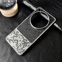 For OPPO Find X9 Ultra Case Luxury PU Leather Relief Texture Electroplated PC Phone Back Cover Shockproof Bumper OPPO Find X9 Ultra juoda