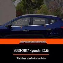 Nerūdijančio plieno langų apdailos detalės 2009-2017 m. Hyundai IX35 gray