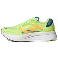 Adidas Adizero Boston 10 Audiniai Žemi Anglies Plokštė Treniruočių Ilgo Nuotolio Bėgimo Batai Vyriški Geltoni Žali GY0927 40 beige