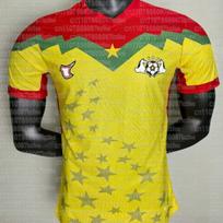 25-26 Tėvų ir vaikų marškinėliai Burkina Faso futbolo marškinėliai namų ir išvykos trumpomis rankovėmis sportinė apranga vaikams kvėpuojantys marškinėliai S