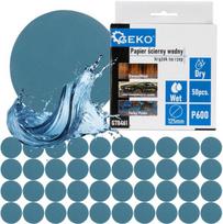 Geko Vandeniui atsparus šlifavimo diskas 125mm G78461, 125mm, P600, 50 vnt., be perforacijų