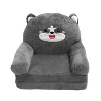 Vaikams 2 viename atvira lengva gulima sofa, ištraukiama miegamoji sofa Animacinių filmų sulankstoma vaikiška sofa 2 Layers black