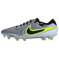 Nike Tiempo Legend 10 Elite Fg Metalinis Sidabro Volt Juodas DV4328-001 43 gray