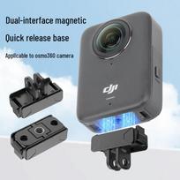 DJI Osmo 360 Magnetinis Greito Atleidimo Dvigubos Paskirties Pagrindas 1 (Folding & Dual Interface) gray