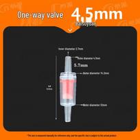 Genuine Plastic Oil-Resistant Check Valve, Anti-Ozone, Non-Return Water Stop Valve