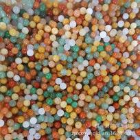 Jade Dongling Gold Silk Round Loose Beads for DIY Jewelry Accessories 6mm Jade Beads brown