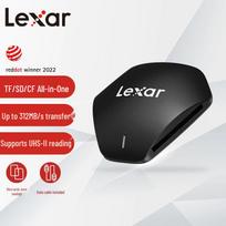 Lexar USB 3.1 3-in-1 UHS-II High-Speed Card Reader black