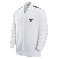 Jordan x NBA All Star Jacket Men's White/Straw Blue HF5809-100 S white