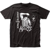 The Adicts Joker In The Pack Mens T Shirt Music Classic Rock Band Tee New Black XXL black
