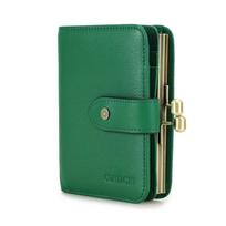 series leather wallet for RFID holds 11 large lightweight perfect as a [Contacts] Contact's full-grain bi-fold women, blocking, cards, capacity, black