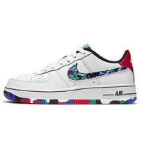 Nike Air Force 1 Low Crayon White Multi GS CU4632-100 36.5 white