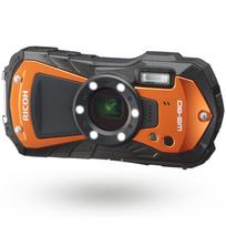 Pentax/RICOH WG-80 Orange Rugged Waterproof Digital Camera — Built for Outdoor and Business Use