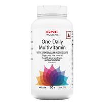 GNC moterims vienadienis multivitaminas - 32 aukščiausios kokybės ingredientai su vitaminu C, biotinu, kolagenu ir antioksidantais | Stiprina imunitetą ir energiją | Gerina