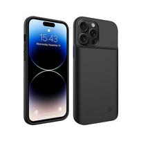 Suderinama su iPhone 15 Pro Max Nešiojama baterija 6800mAh Įkrovimo dėklas Prailgintas įkroviklis Telefono dėklas