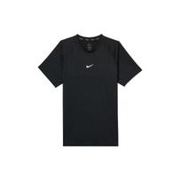 Nike Pro Logo Round Neck Sports Short Sleeve T-Shirt Men Tops Black FB7929-010 L black