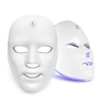 Seven-Color LED Face Mask for Skin Rejuvenation balta