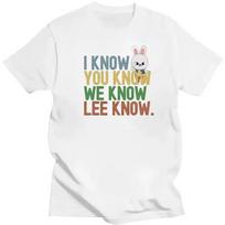Lee Know Stray Kid Kpop Funny Graphic Tee Short Sleeve Unisex Shirt S-5XL Unisex T-Shirt L beige