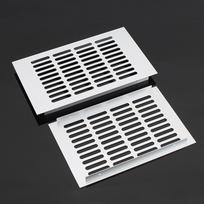 150mm Rectangular Cabinet Wardrobe Air Vent Grille Ventilation-Cover Air Vent Perforated Sheet Web Plate Home Improvement
