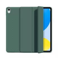 For IPad A16 11th 2025 Case A3355 A3356 Flip Stand Magnetic Soft TPU Back for IPad 10th Generation 10.9 2022 Fundas Smart Cover iPad A16 11th 11inch tamsiai žalia spalva
