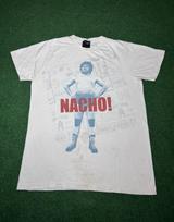 Nacho Libre Movie Promo Giant Vintage Medium Jack Black Luchador T Shirt Unisex T-Shirt XL white