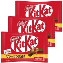 Nestle Kit Kat Mini 11 pieces 3 bags brown