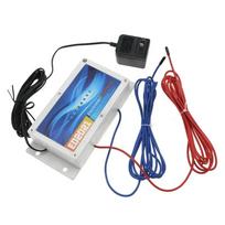 Electronic Water Descaling System Reduces Scale Rust Minerals blue