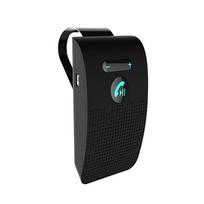 Laisvų rankų įranga Juoda Bluetooth Automobilio skambutis Automobilio rinkinys Garsiakalbis Automobilio Belaidis telefonas USB įkrovimas Belaidės ausinės black